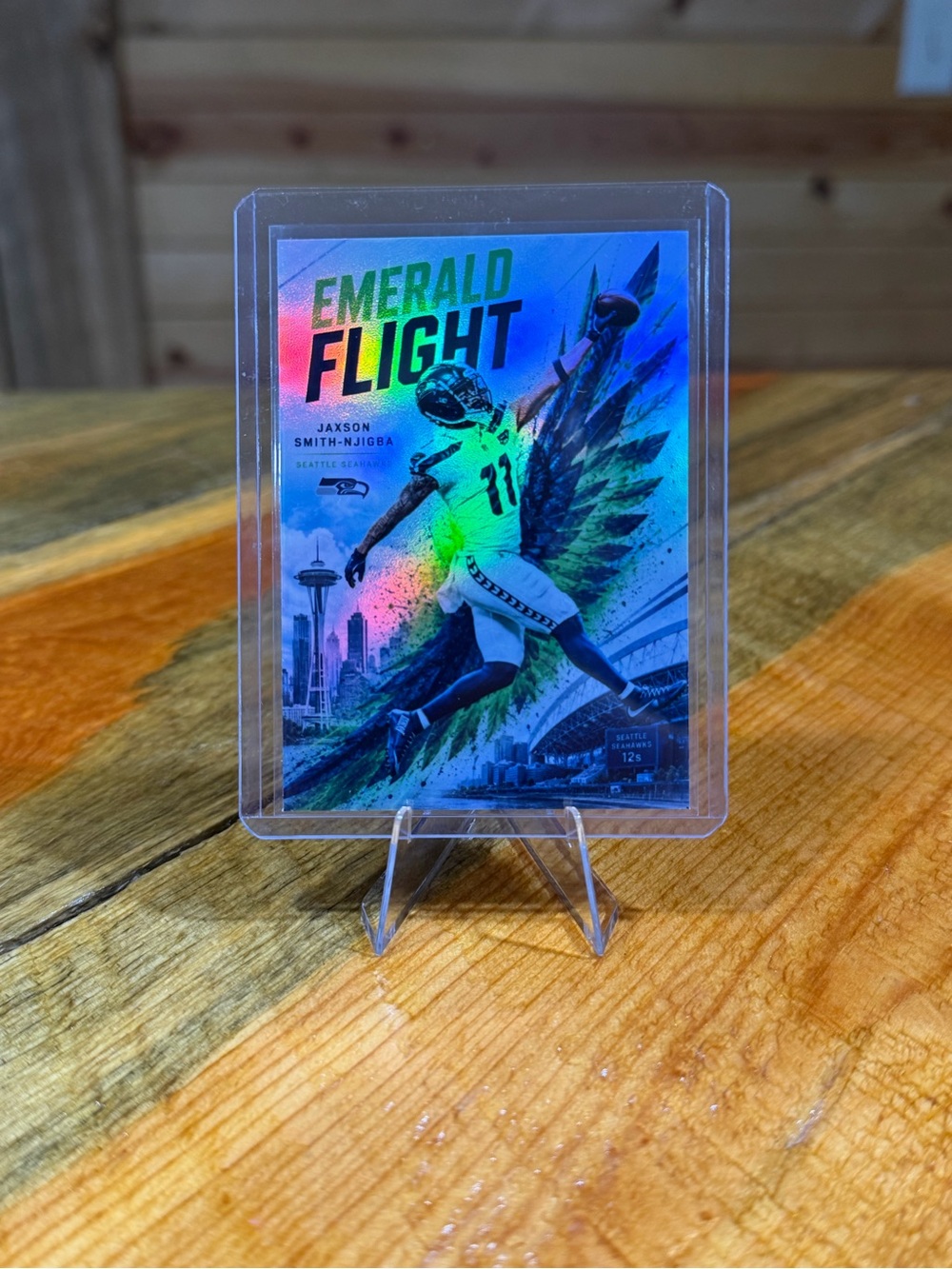 Jaxson Smith-Njigba Seattle Seahawks Custom Football Card